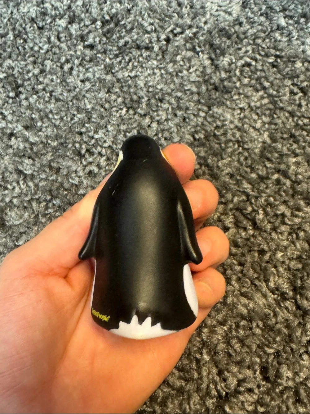 Little people penguin and alligator
